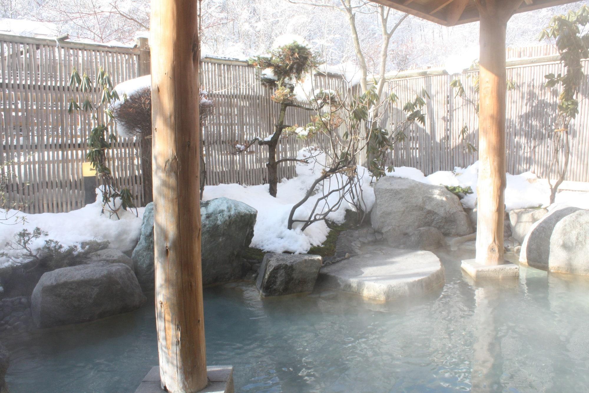 Ryotei Hanayura Noboribetsu Exterior foto